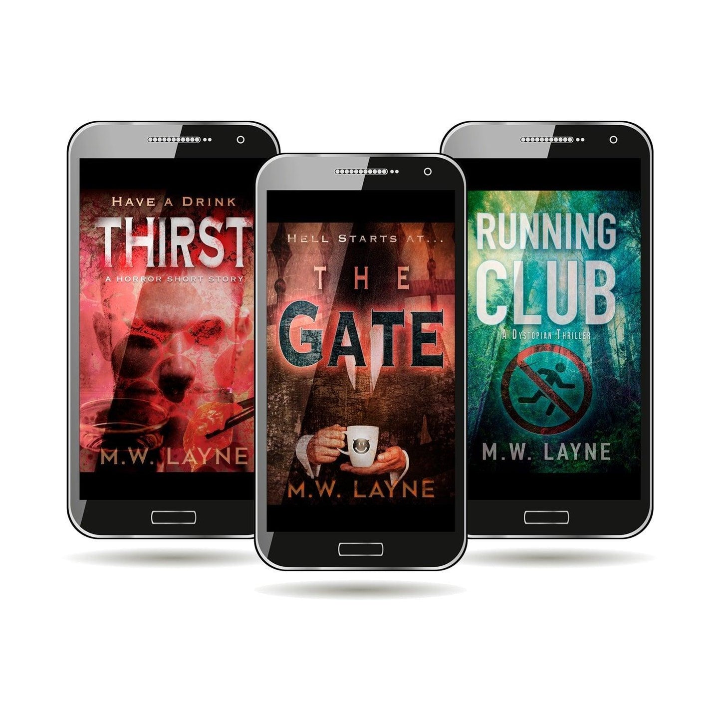 Three Short Thrillers eBook Bundle - Writer Layne Publishing