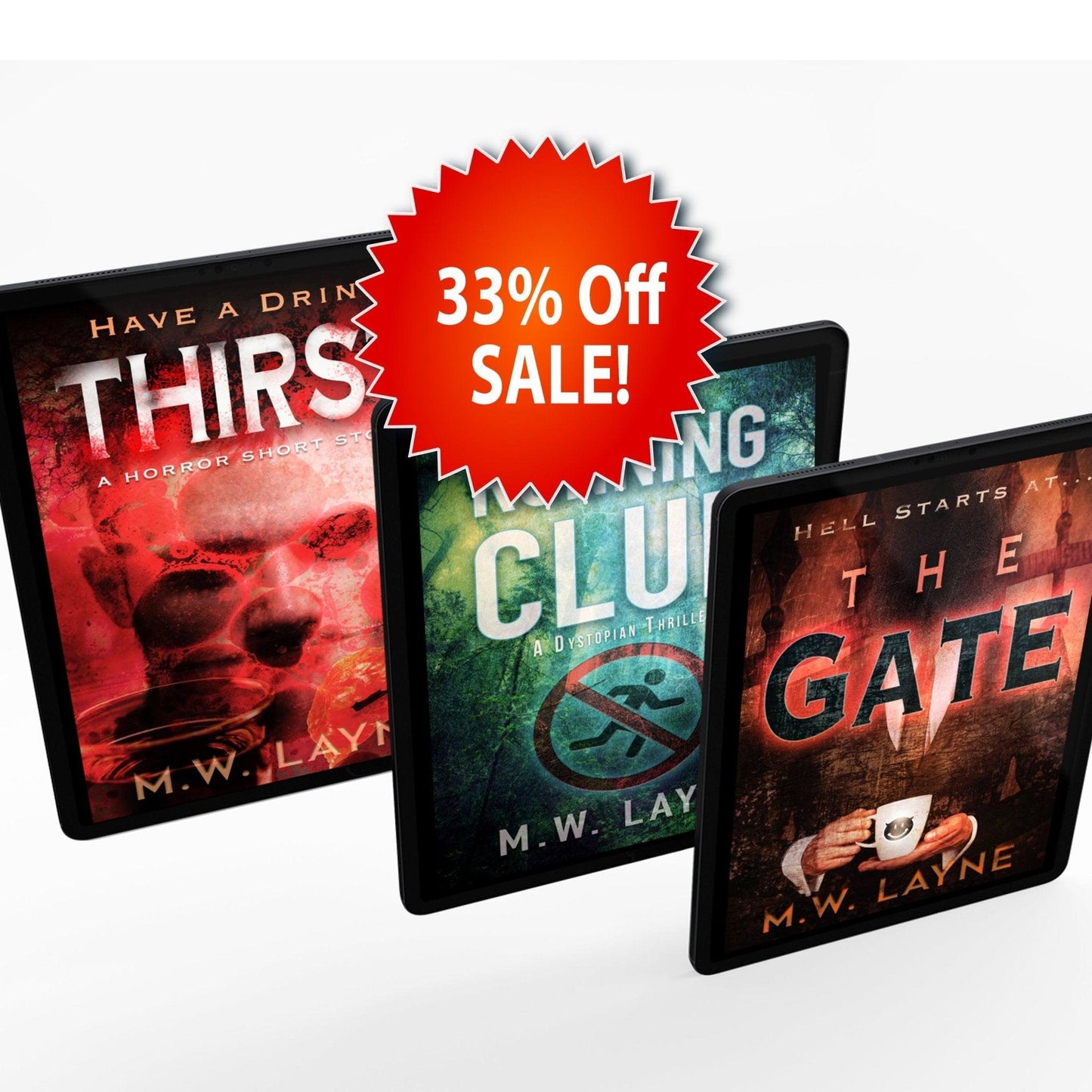 Three Short Thrillers eBook Bundle - Writer Layne Publishing