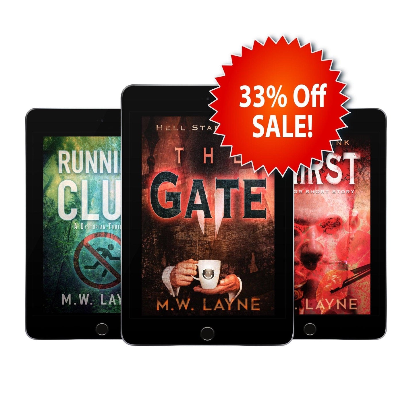 Three Short Thrillers eBook Bundle - Writer Layne Publishing