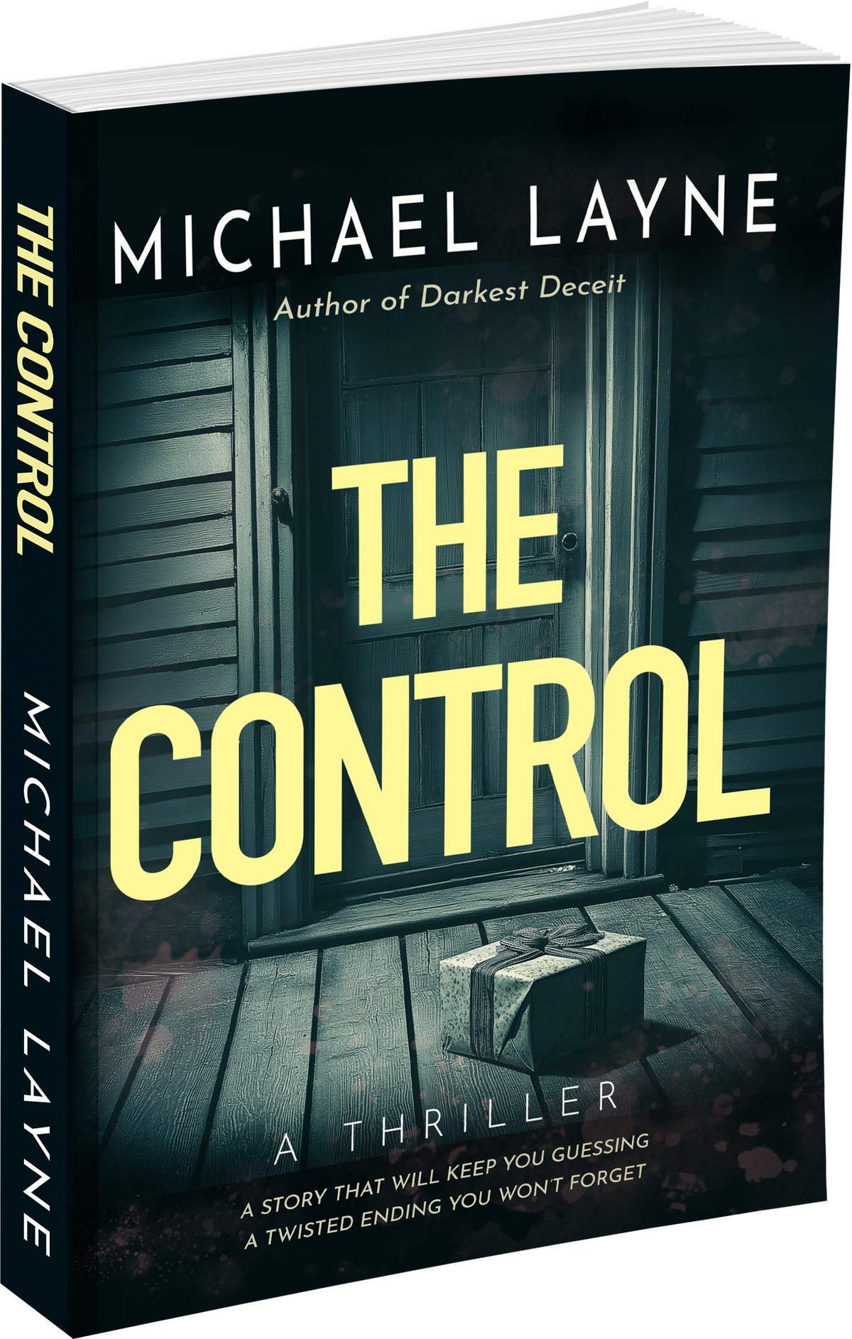 The Control Psychological Thriller (Signed Paperback)