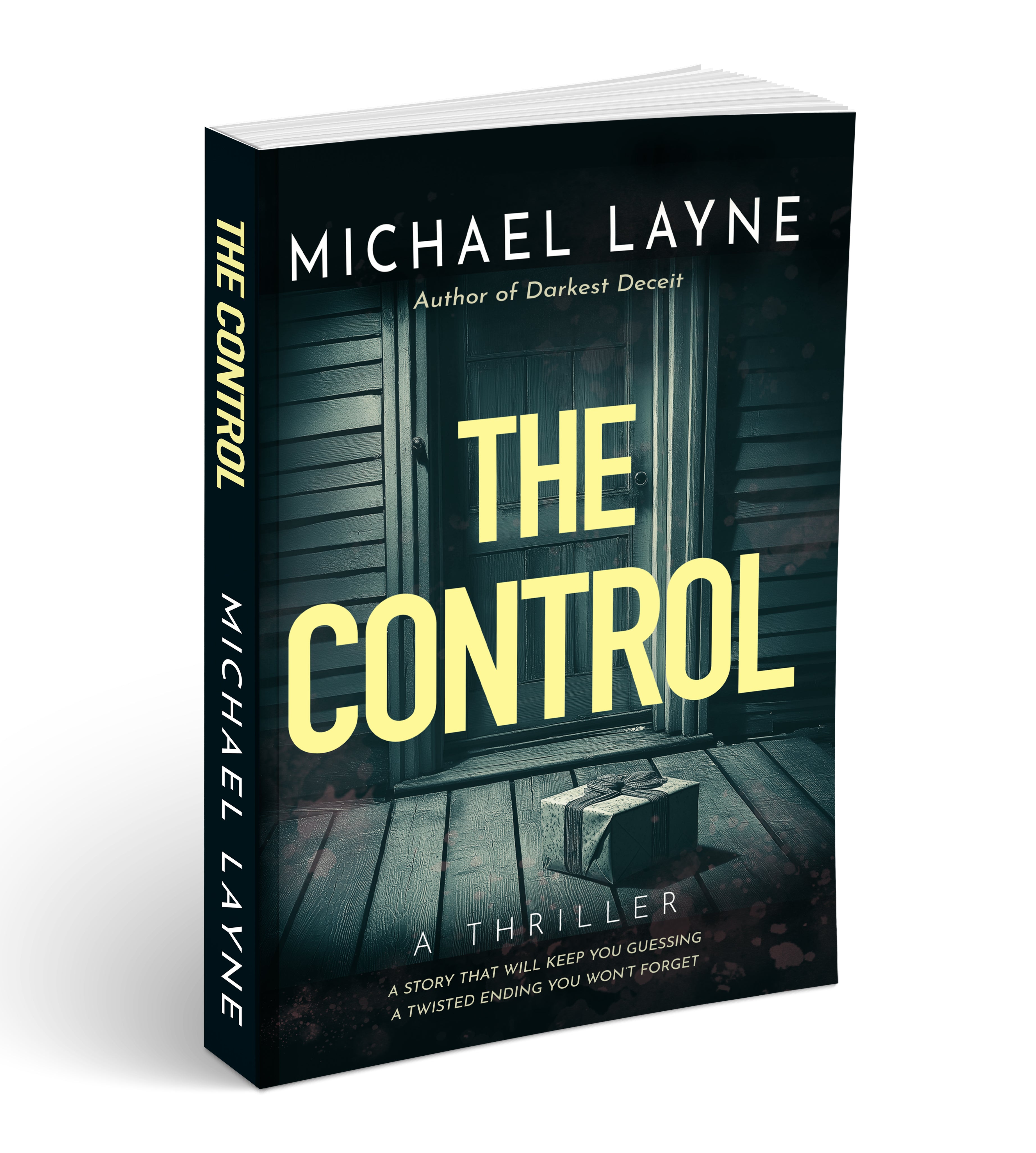 The Control Psychological Thriller (Signed Paperback)